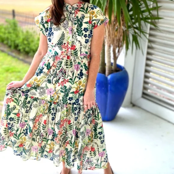 Ro's Garden Mumi Pamela Dress Size XS - Picture 5 of 10